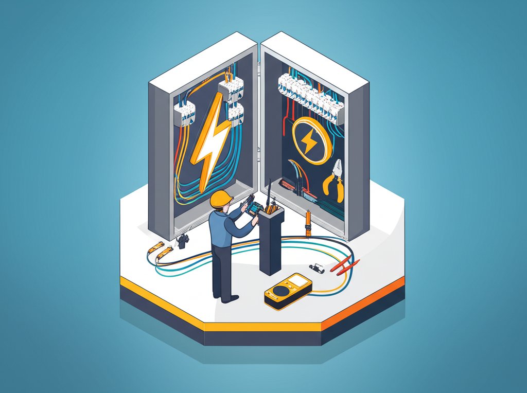 Best Electrician in Badger for quality and safe electrical service.